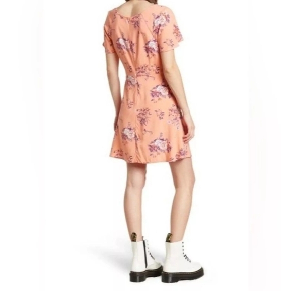 Abound Floral Fit & Flare Dress - Picture 3 of 10